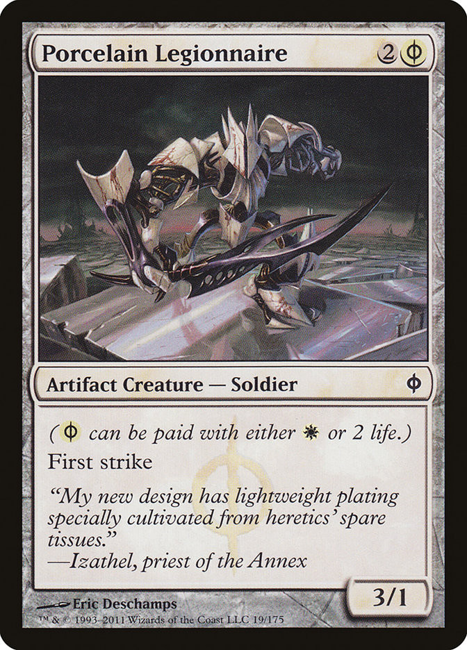 Porcelain Legionnaire | New Phyrexia | Star City Games