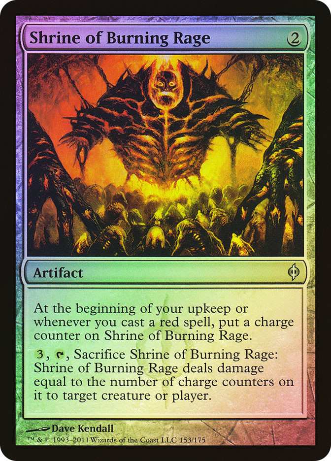 Shrine of Burning Rage | New Phyrexia | Star City Games