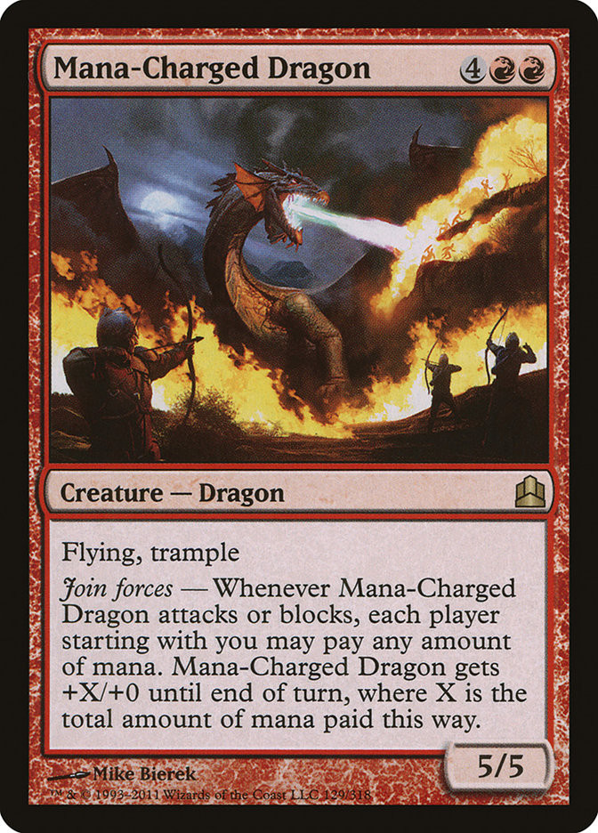 Mana-Charged Dragon | Commander 2011 | Star City Games