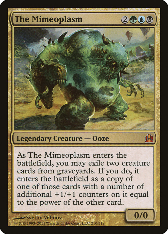 mtg mimeoplasm commander deck The Mimeoplasm