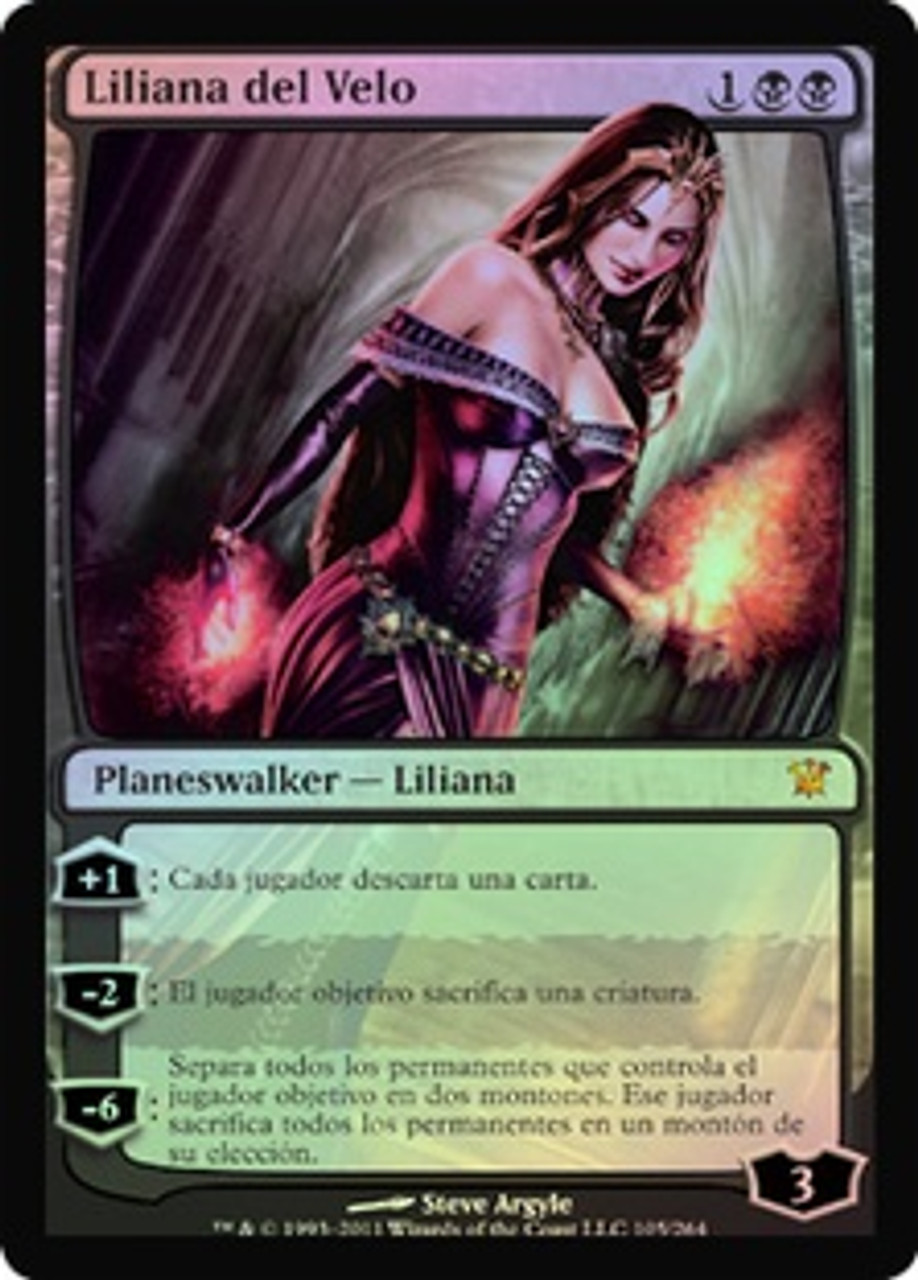 ISD ヴェールのリリアナ/Liliana of the Veil 英語4枚 MTG】ヴェールのリリアナ/Liliana of the Veil Foil FOIL)(旧枠