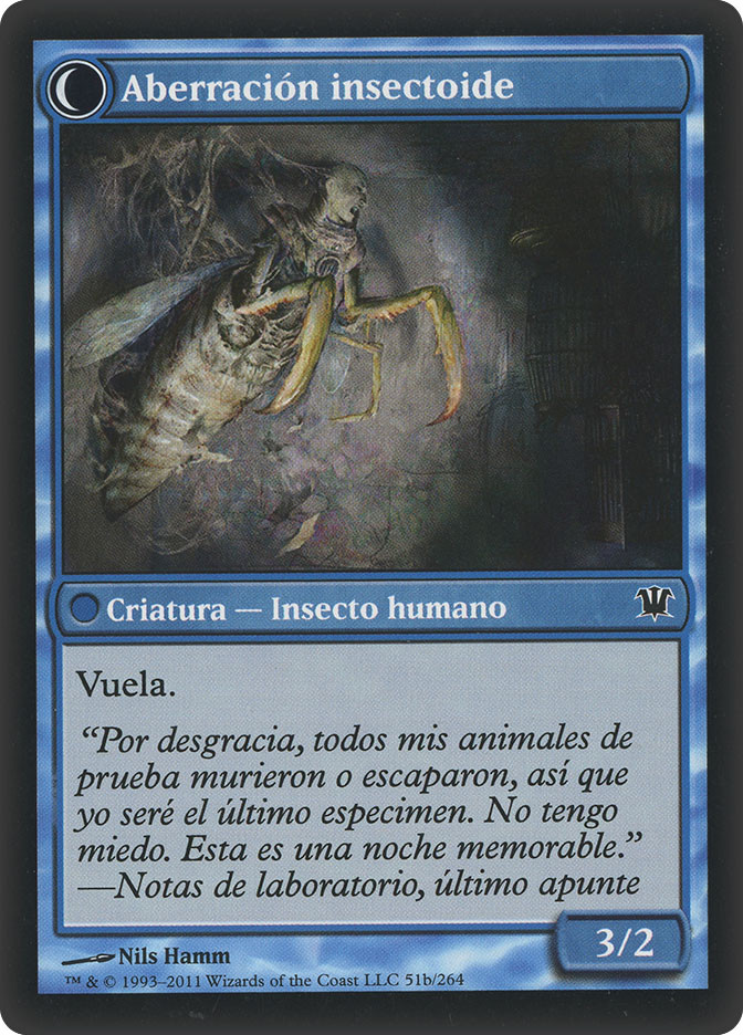 Delver of Secrets // Insectile Aberration | Innistrad - Spanish | Star ...