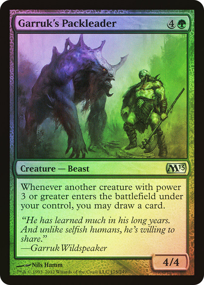 m13 mtg cards Magic the Gathering M13: MTG: 2013 Core Set Event Deck: Repeat Performance : William O'Farrell: Toys & Games and includes Garruk's Packleader