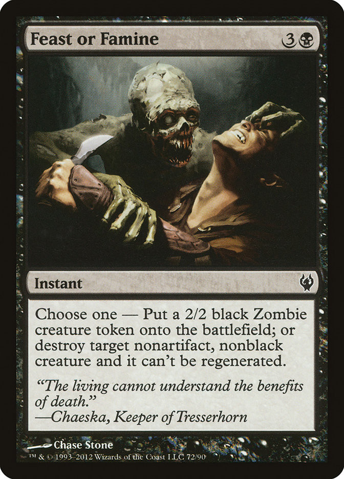 Feast or Famine | Duel Decks: Izzet vs. Golgari | Star City Games