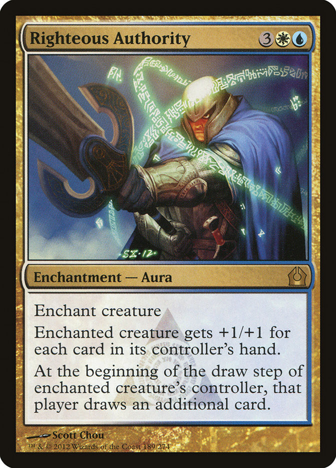 Righteous Authority | Return to Ravnica | Star City Games