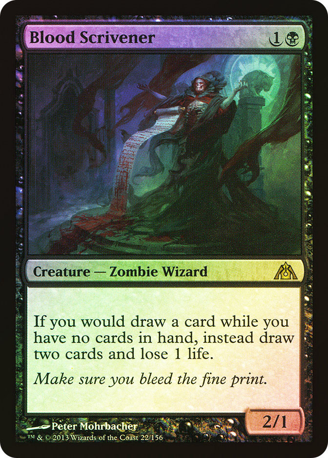 Blood Scrivener | Dragon's Maze | Star City Games