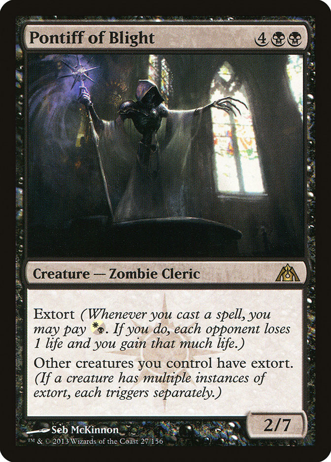 Pontiff of Blight | Dragon's Maze | Star City Games