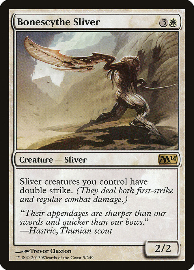 MTG 骨鎌スリヴァー Bonescythe Sliver Foil SLD Bonescythe Sliver | Magic 2014 | Star City Games