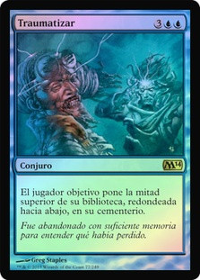 Magic: The Gathering – Traumatize (Traumatizzare) – Carta Rara Tenth Edition (10E) – MTG