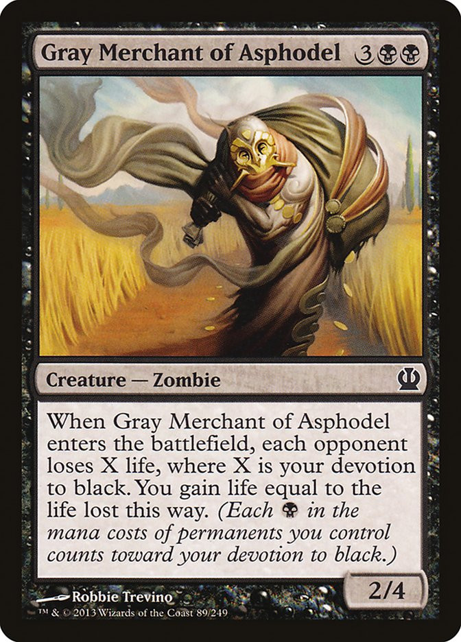MTG アスフォデルの灰色商人Gray Merchant of Asphodel Gray Merchant of Asphodel | Theros | Star City Games