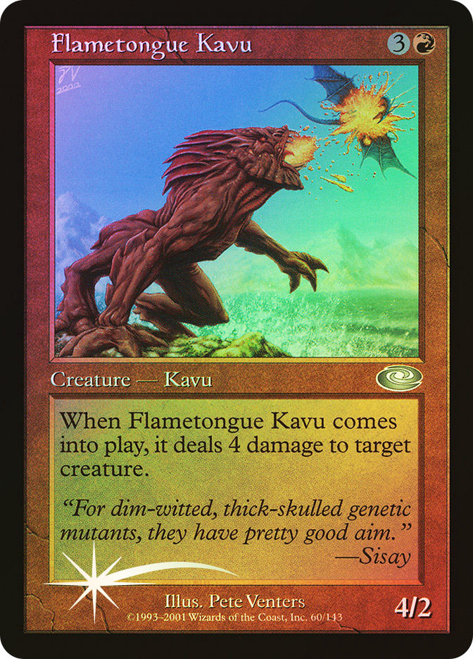 Flametongue Kavu | Planeshift | Star City Games