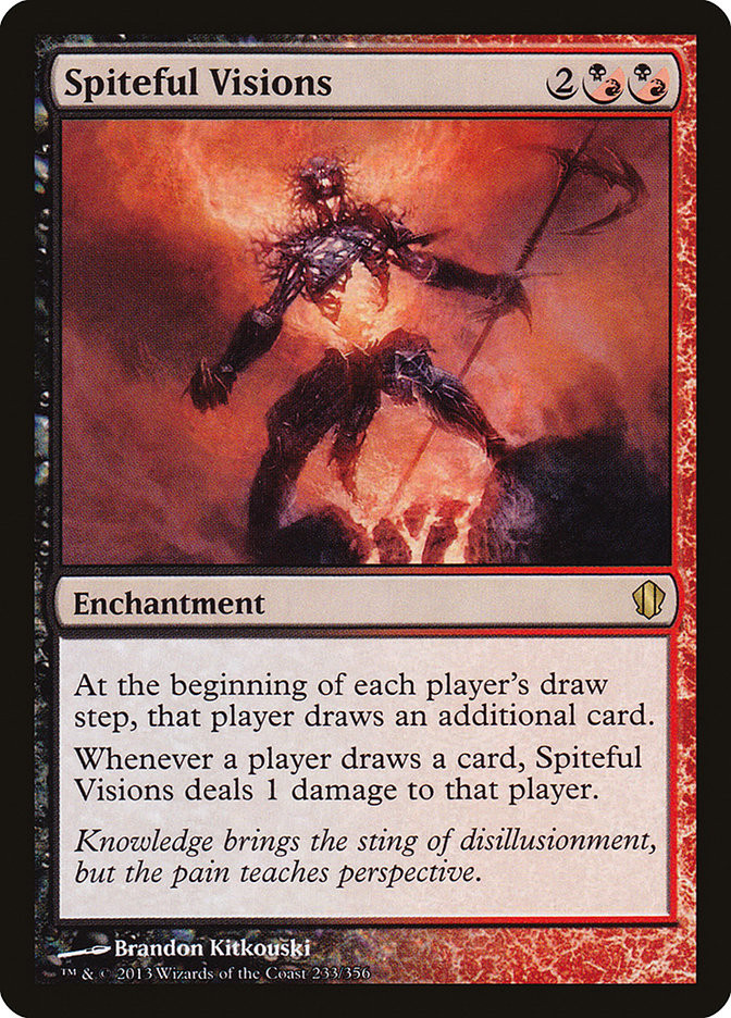 Spiteful Visions | Commander 2013 | Star City Games