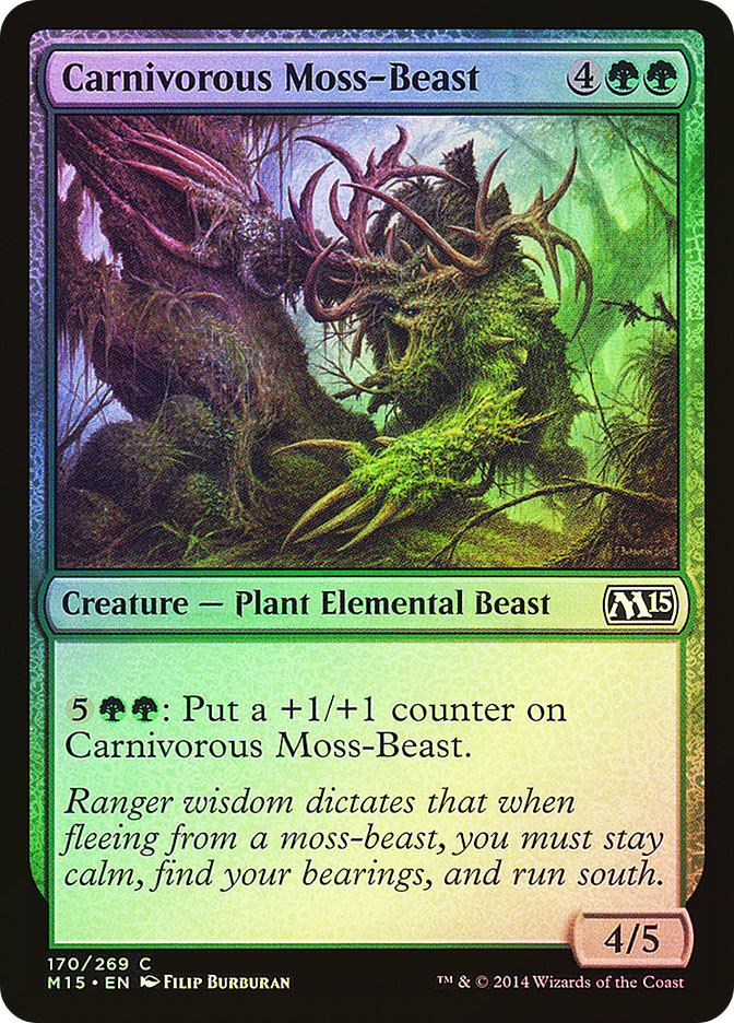 Carnivorous Moss-Beast | Magic 2015 | Star City Games