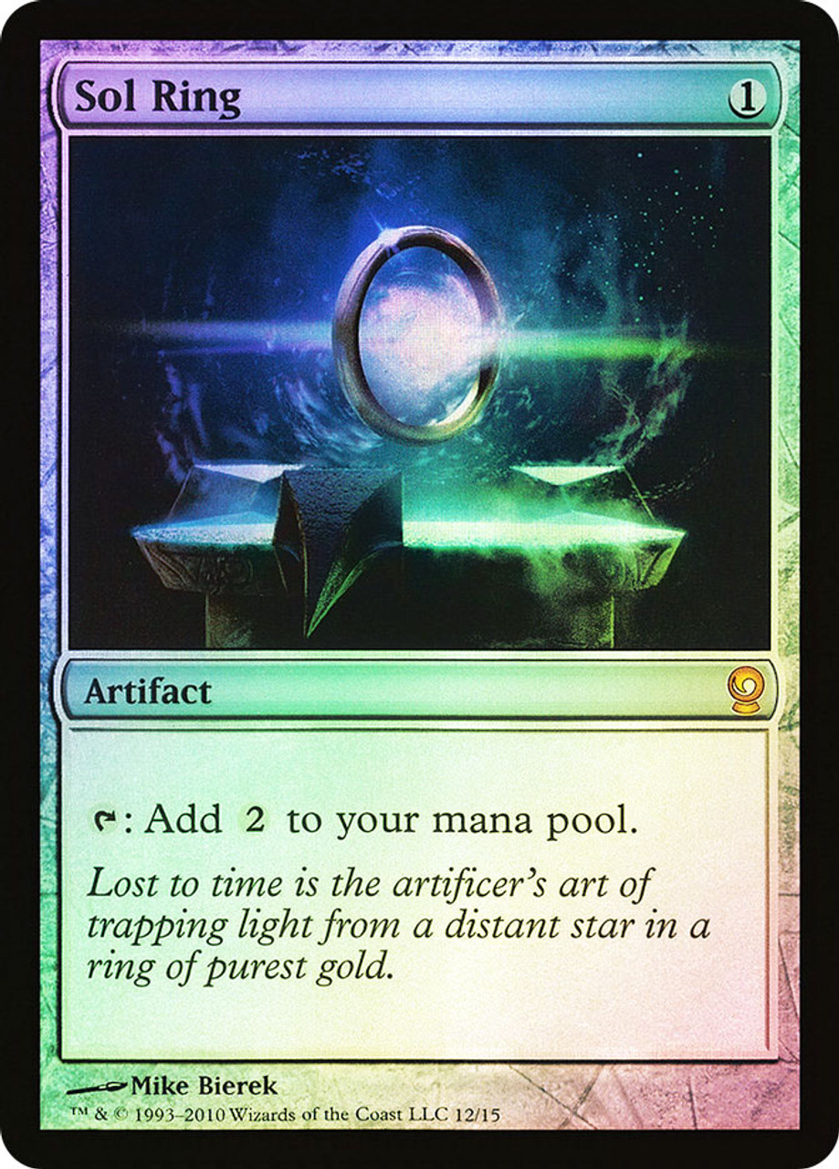 最高の MTG 太陽の指輪 Sol ジャッジ褒賞 foil Ring マジック：ザ