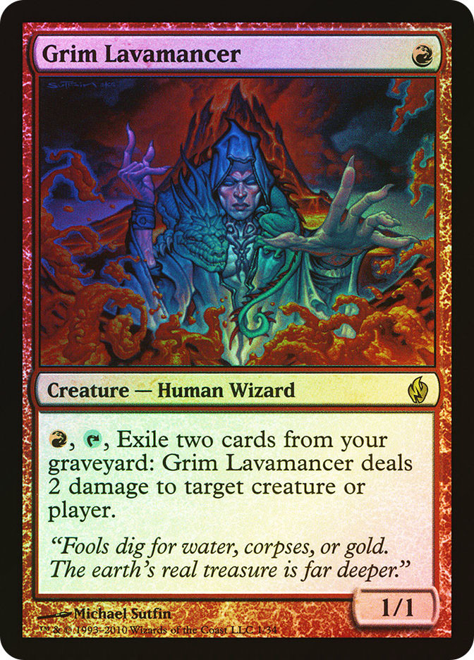 Grim Lavamancer | Premium Deck Series: Fire and Lightning | Star
