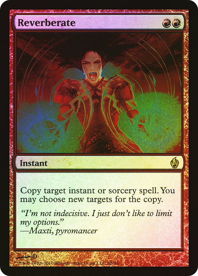 Reverberate | Premium Deck Series: Fire & Lightning | Star City Games