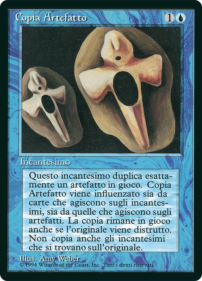 Copy Artifact (BB) | 3rd Edition - Black Border - Italian | Star
