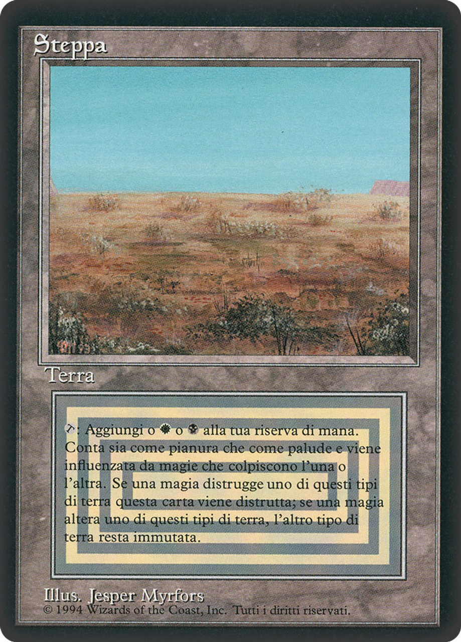 Scrubland (BB) | 3rd Edition - Black Border - Italian | Star City