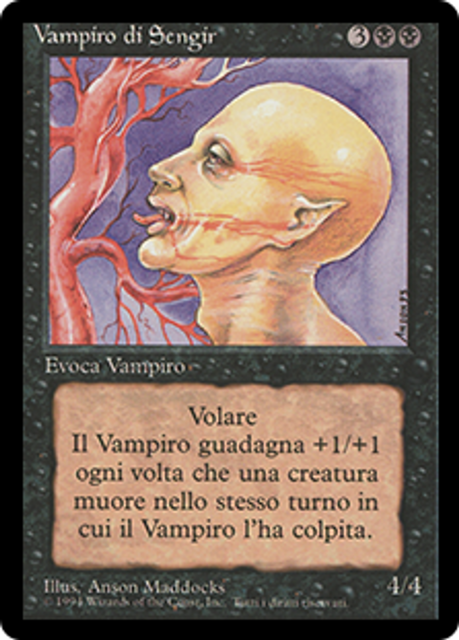 Sengir Vampire (BB) | 3rd Edition - Black Border - Italian