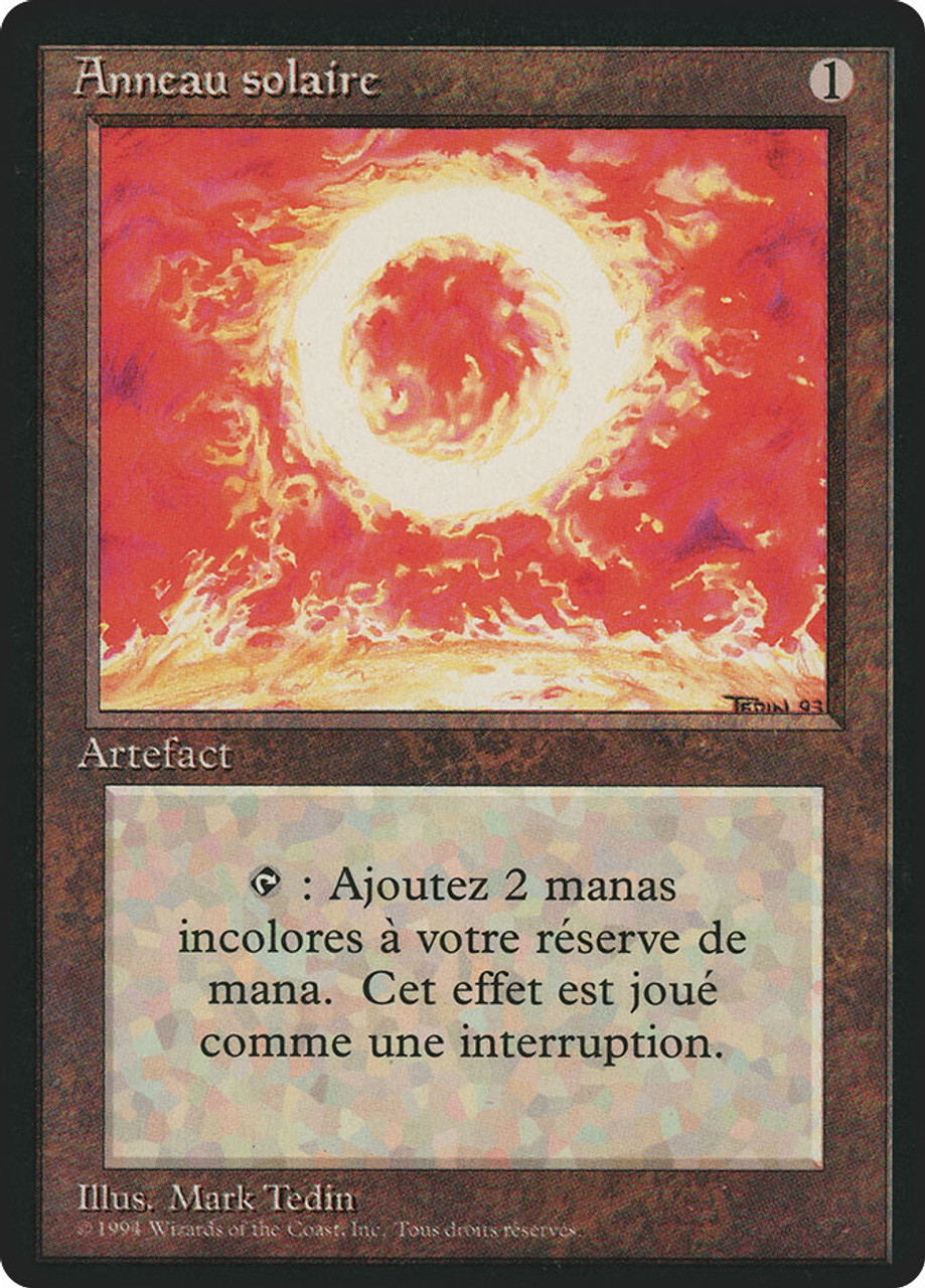 Sol Ring (BB) | 3rd Edition - Black Border - French | Star City Games