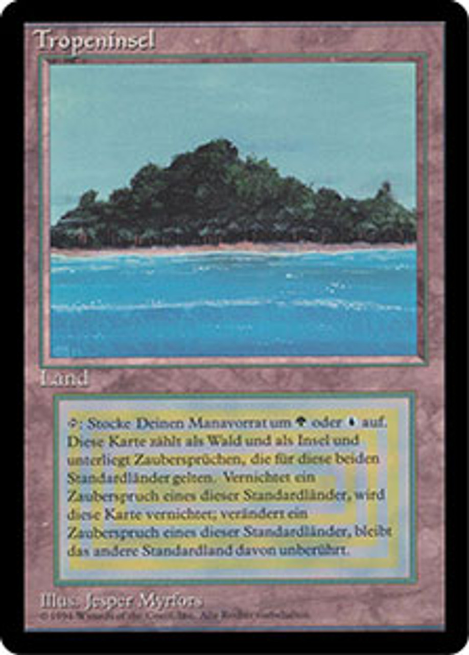 Tropical Island (BB) | 3rd Edition - Black Border - German | Star