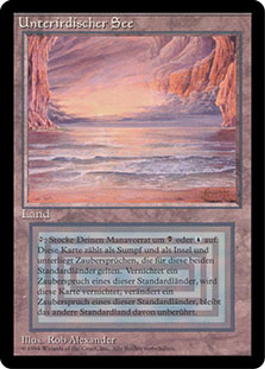 国内発送】 ○MTG○ RV Underground Sea(黒枠独語 BGS 9.5 GEM MINT