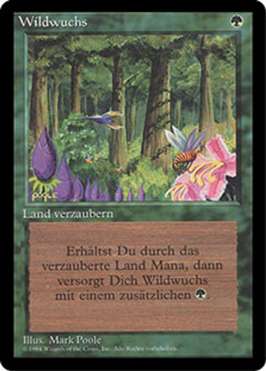 MTG　繁茂／Wild Growth　ベータ版 MTG 繁茂／Wild Growth ベータ版 英)繁茂 / Wild Growth【BETA