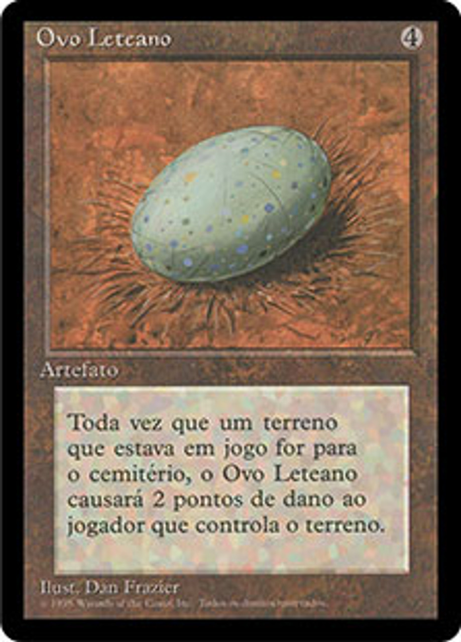 mtg Dingus Egg サイン? Dingus Egg (BB) | 4th Edition - Black Border - Portuguese
