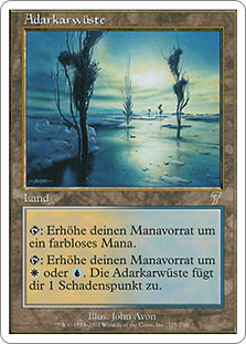 Adarkar Wastes | 7th Edition - German | Star City Games