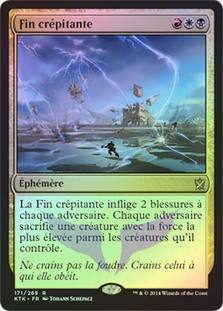 Magic: The Gathering - End Hostilities (Cessare Le Ostilità) - Khans Of Tarkir - Carta Foil Rara