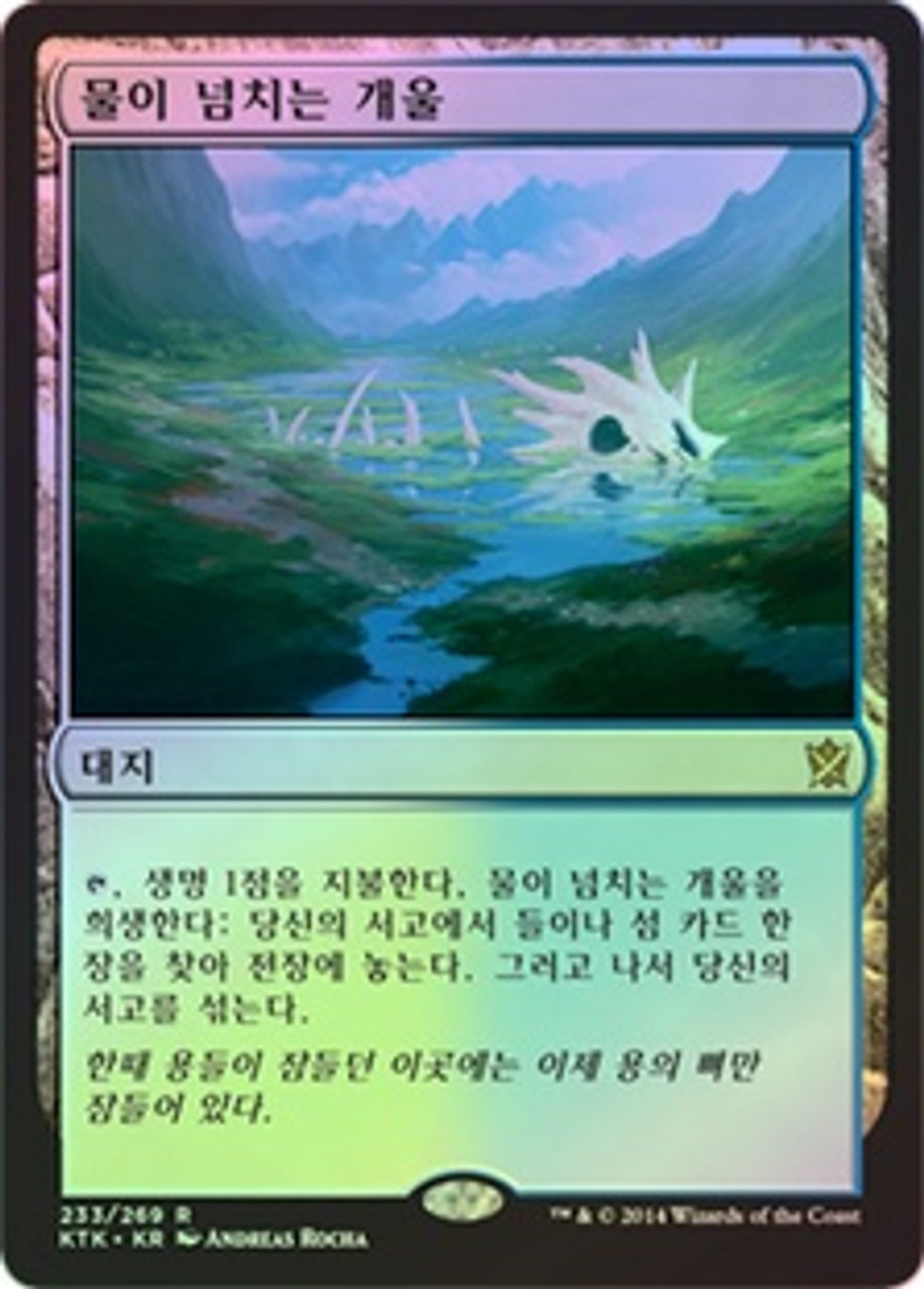 Flooded Strand | Khans of Tarkir - Korean | Star City Games