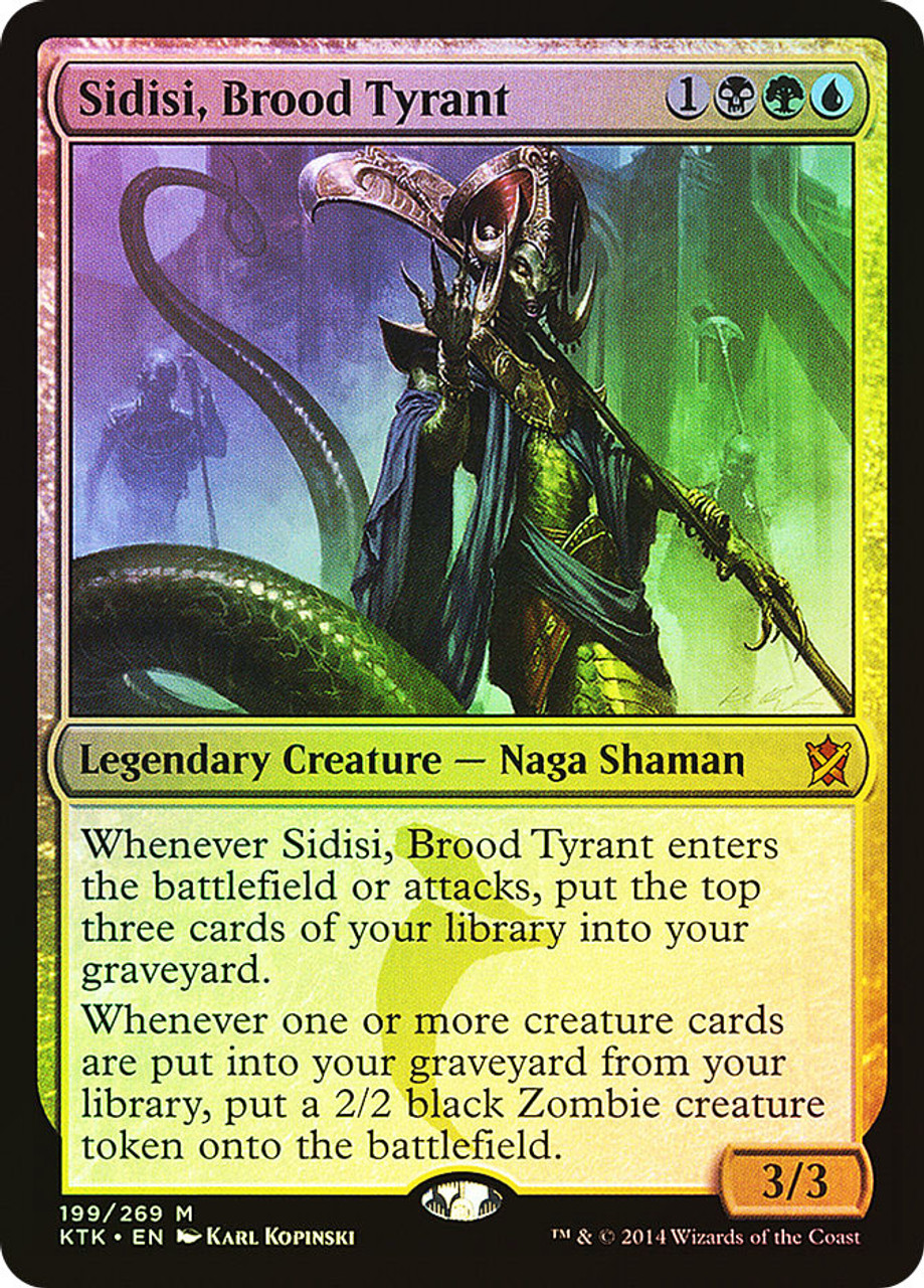 Sidisi, Brood Tyrant | Khans of Tarkir | Star City Games