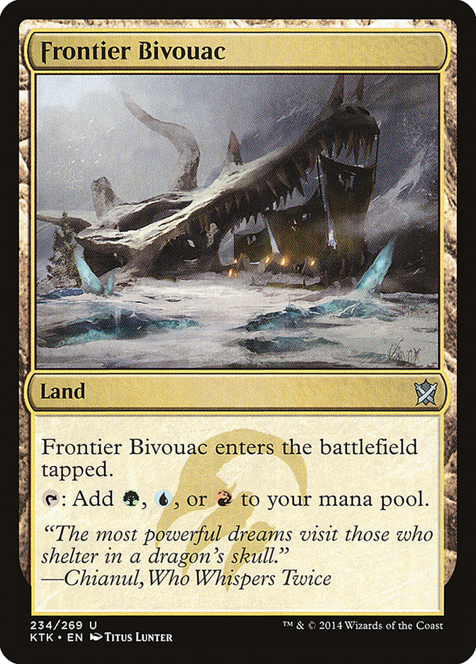 Magic: The Gathering - Frontier Bivouac (234/269) - Uncommon Karte Aus Khans Of Tarkir