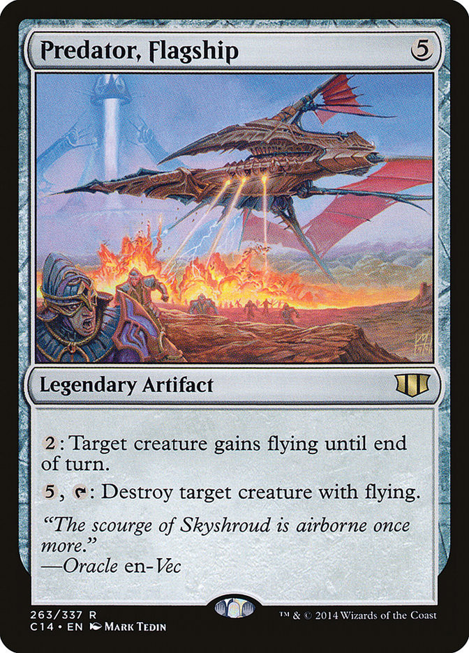 MTG 【FOIL】 旗艦プレデター/Predator, Flagship Predator, Flagship | Commander 2014 | Star City Games