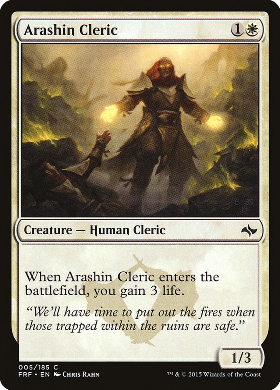 Arashin Cleric | Fate Reforged | Star City Games