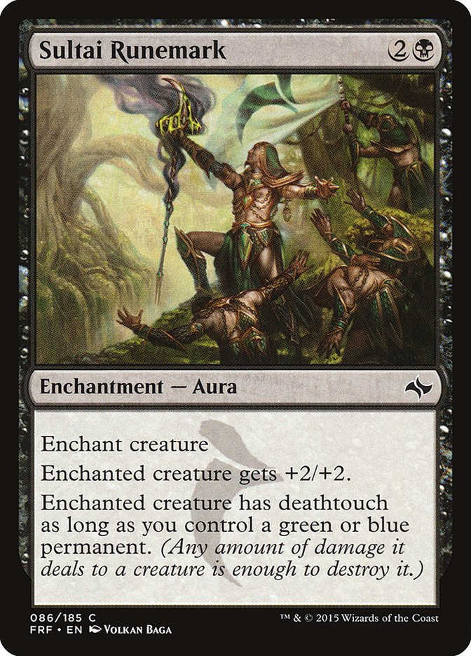 sultai cards mtg Sultai Runemark | Fate Reforged