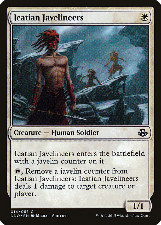 Icatian Javelineers | Duel Decks: Elspeth vs. Kiora | Star City Games