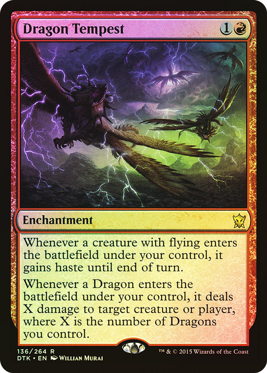 MTG 龍の大嵐/Dragon Tempest 英語foil Dragon Tempest | Dragons of Tarkir - Japanese | Star City Games