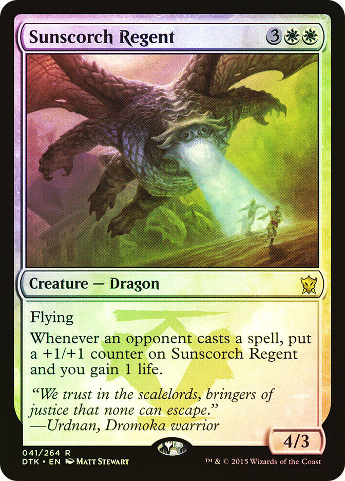 Sunscorch Regent | Dragons of Tarkir | Star City Games