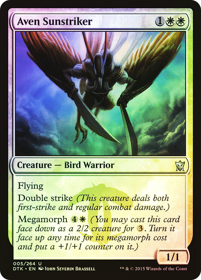 （仮）ALBATURUS Aven Sunstriker | Dragons of Tarkir | Star City Games
