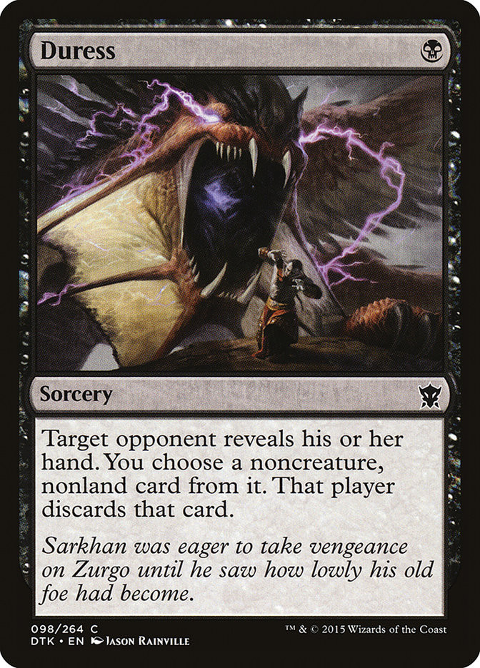 Duress | Dragons of Tarkir | Star City Games