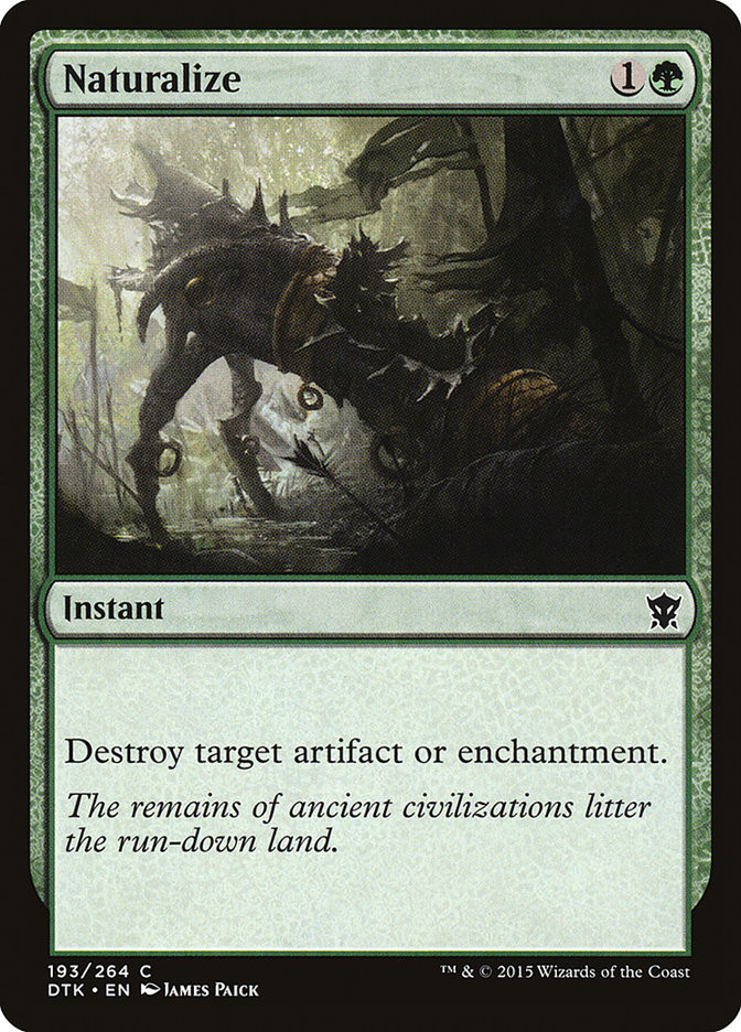 Naturalize | Dragons of Tarkir | Star City Games