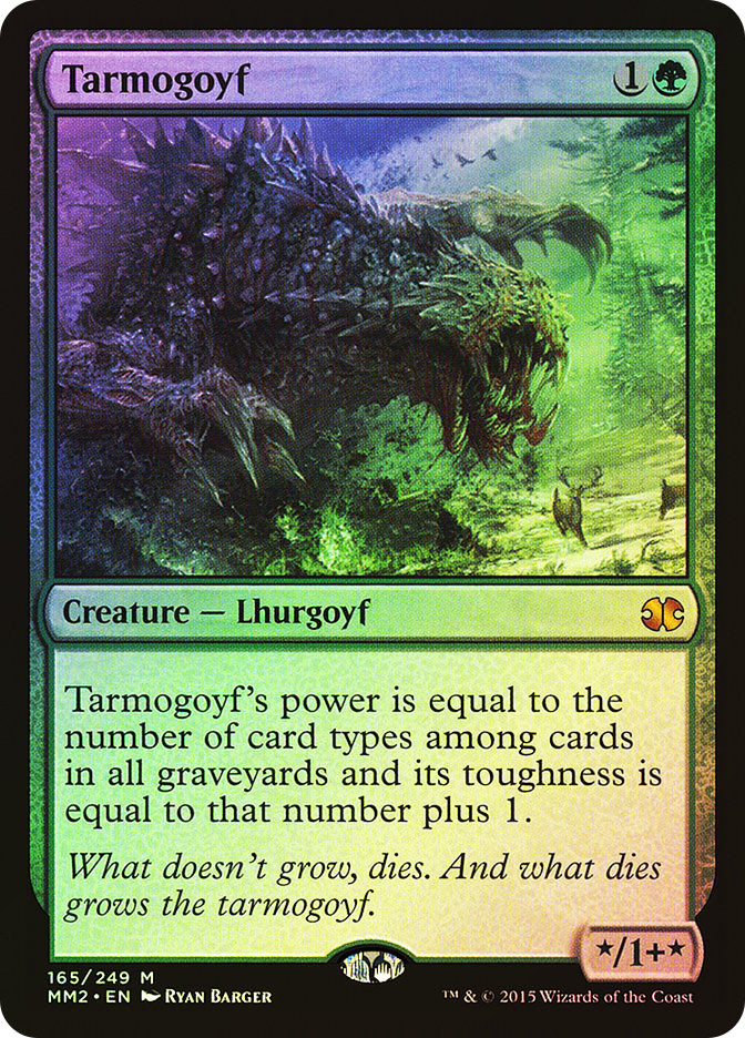 MtG Tarmogoyf /タルモゴイフ 英語版　4枚セット MTG Tarmogoyf タルモゴイフ 英語版 四枚セット EX]タルモゴイフ