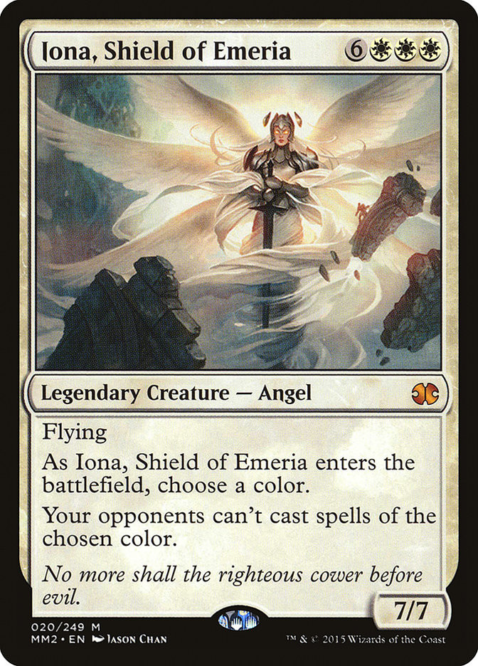 Iona, Shield of Emeria (MTG) 初版foil NM Iona, Shield of Emeria | Modern Masters 2015 | Star City Games