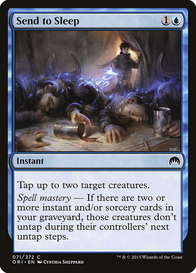 sleep mtg card Send to Sleep