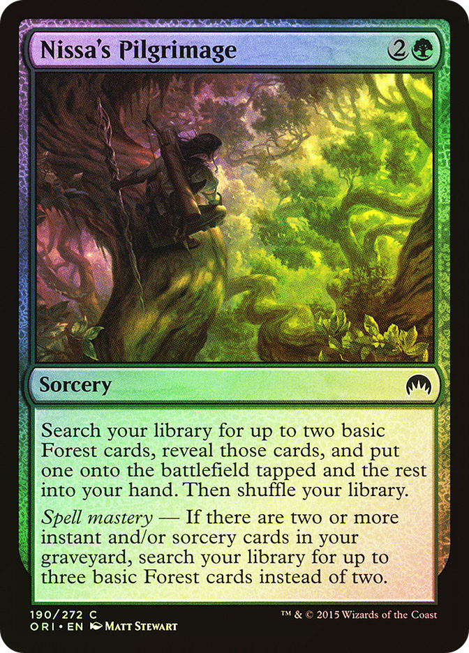 Nissa's Pilgrimage | Magic Origins | Star City Games