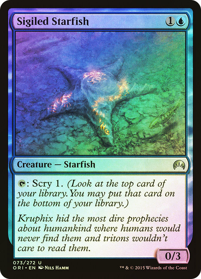 starfishカート Sigiled Starfish | Magic Origins | Star City Games