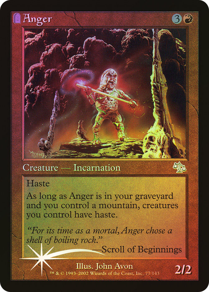 MTG 憤怒 foil Anger | Judgment | Star City Games