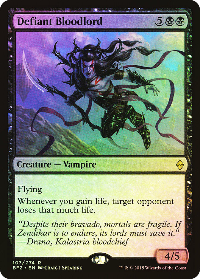 Defiant Bloodlord | Battle for Zendikar | Star City Games Defiant Bloodlord | Battle for Zendikar | Star City Games