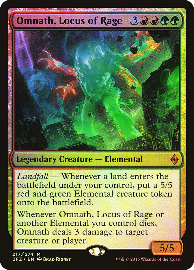 Omnath, Locus of Rage | Battle for Zendikar | Star City Games Omnath, Locus of Rage | Battle for Zendikar | Star City Games
